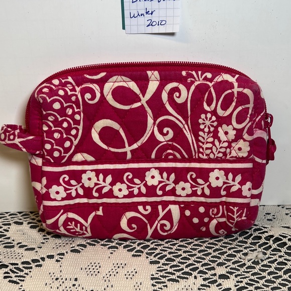 Mixed Lot of Vera Bradley Small Cosmetic Bag Lined 6"x5" Choice FP - Picture 12 of 15